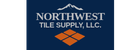 Logo of Northwest Tile Supply LLC with text in blue and white.